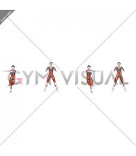 Criss Cross Stepback Hops (female)