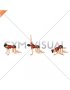 Kneeling Rotation Torso Rear Fly to Thread Through (female)