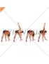 Wide Stance Thoracic Rotation (male)