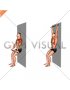 Stick Assisted Standing Shoulder Flexion (male)