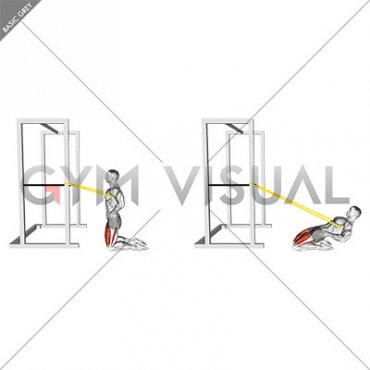 Resistance Band Kneeling Sissy Squat