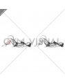 Ball Assisted Lying Bent Knee Isometric Hip Adduction (female)