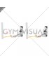 Resistance Band Sitting Floor Ankle Dorsi Flexion (female)