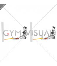 Resistance Band Sitting Floor Ankle Dorsi Flexion (female)