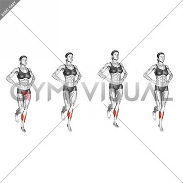 Single Leg Pogo Jump (female)