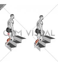 Bent Knee Calves Stretch (male)
