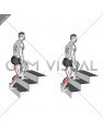 Bent Knee Calves Stretch (male)