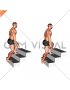 Bent Knee Calves Stretch (male)