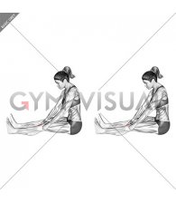 Seated Patella Mobilization (female)