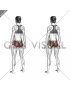 Standing Glute Squeeze (female)