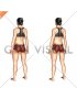 Standing Glute Squeeze (female)