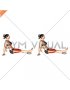 Seated Knee Down (female)
