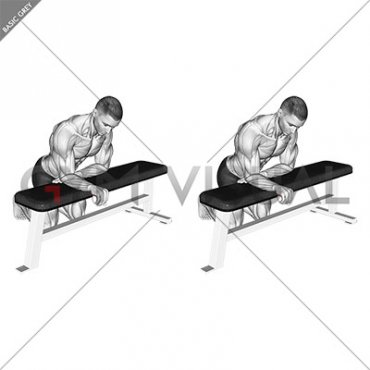 Single Arm Fingers Press with Ball