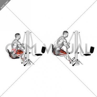 Lever Outdoor Seated Leg Press