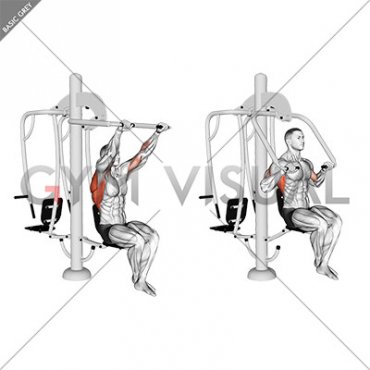 Lever Outdoor Seated Lat Pulldown