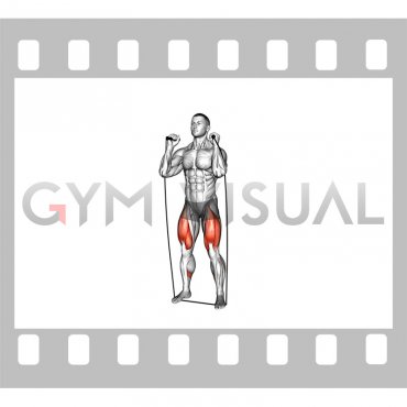 Band Front Squat