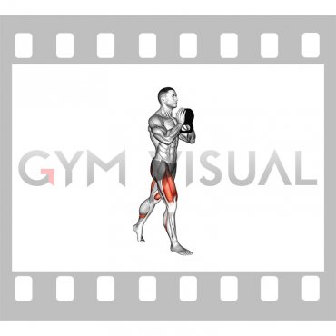 Kettlebell Split Squat (male)