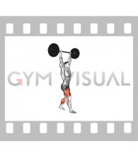 Barbell Overhead Walking