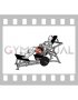 Lever Single Leg Hip Thrust (plate loaded) (male)