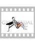 Kettlebell Single Leg Hip Thrust