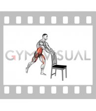 Standing Single Knee Drive Chair Supported (male)