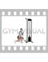 Cable Zercher Split Squat (male)