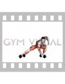 Dumbbell Lateral Lunge with Cross Body Row (male)