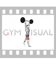 Barbell Overhead Split Squat
