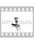 Dumbbell Seated Alternate Overhead Triceps Extension (female)