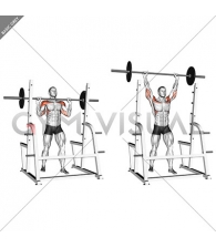 Barbell Standing Military Press