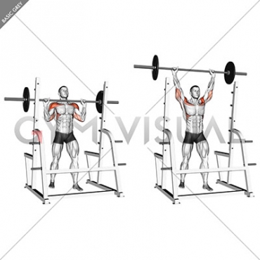 Barbell Standing Military Press