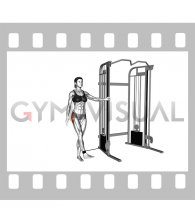 Cable Hip Abduction (Toe In) (female)