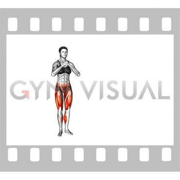 Bodyweight Side Half Squat Step (female)
