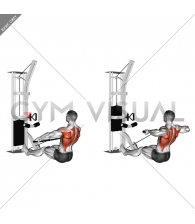 Cable Floor Seated Wide-grip Row