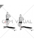 Box Jump Down with One Leg Stabilization