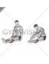 Seated Calf Stretch (male)