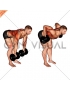 Dumbbell Palm Rotational Bent Over Row