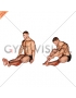 Seated Calf Stretch (male)