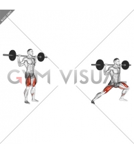 Barbell Lateral Lunge