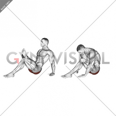 Seated Glute Stretch