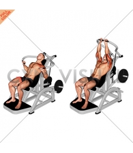 Lever Incline Chest Press (versions 2)