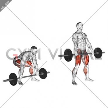 Barbell Snatch Deadlift