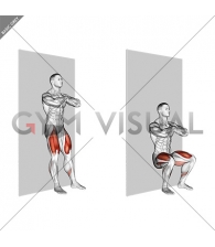 Bodyweight Wall Squat