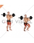 Barbell Jerk Dip Squat