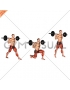 Barbell Split Jump