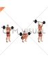 Barbell Squat to Shoulder Press