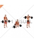 Barbell Squat to Upright Row