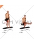 Dumbbell Bench One Leg Squat