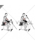 Cable Rope One Arm Hammer Preacher Curl