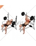 Barbell Incline Close Grip Bench Press